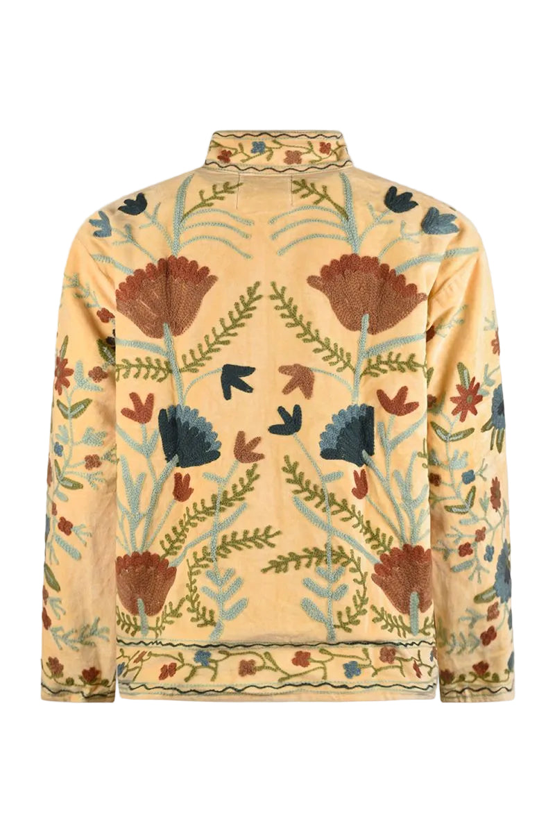 Broderad sammetsjacka