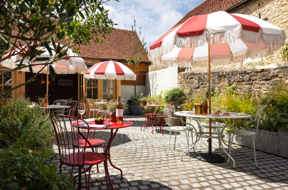 Monchiqe parasoll på The Swan